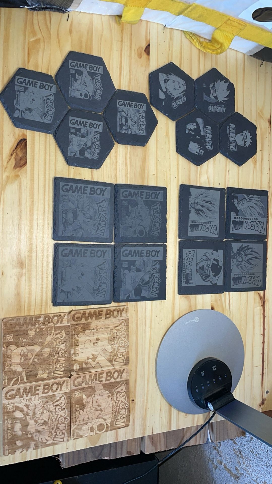 Pokemon Anime Laser Engraved