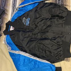 Carolina Panthers Nylon Windbreaker Jacket