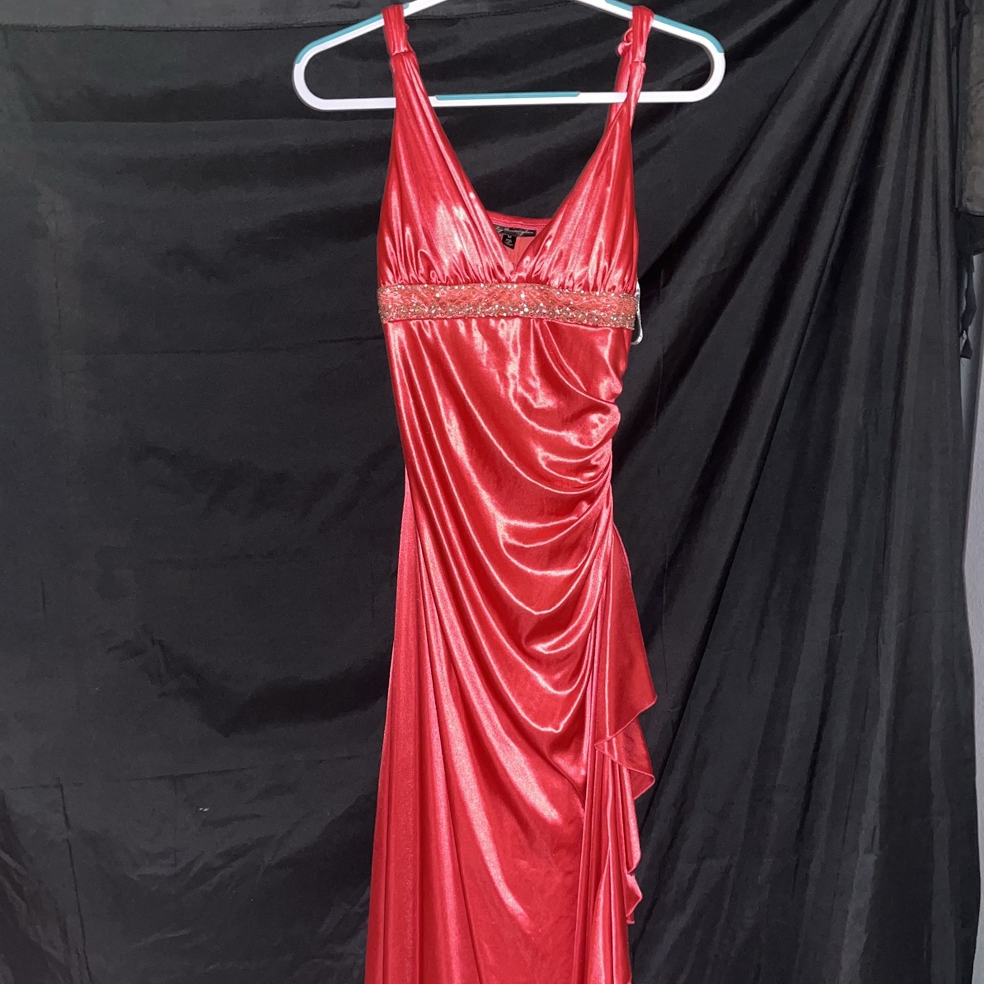 Hot Pink City Triangles Dress