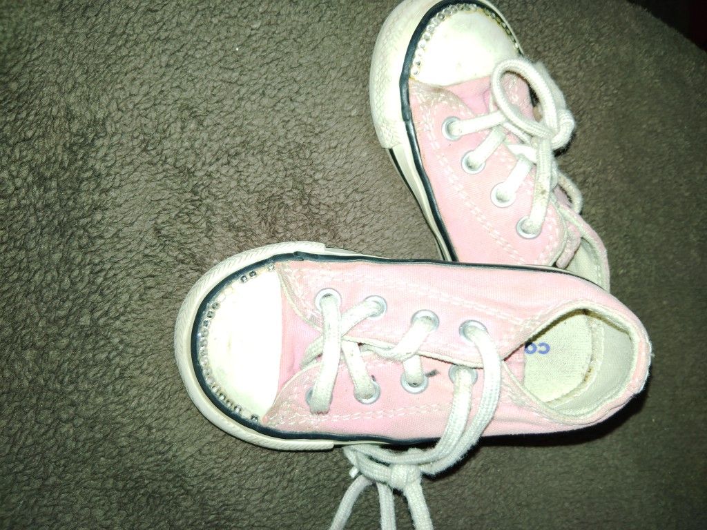 Pink Baby Girl Converse