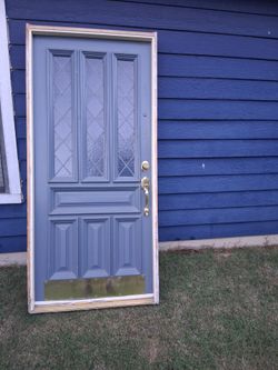 Left hand front door
