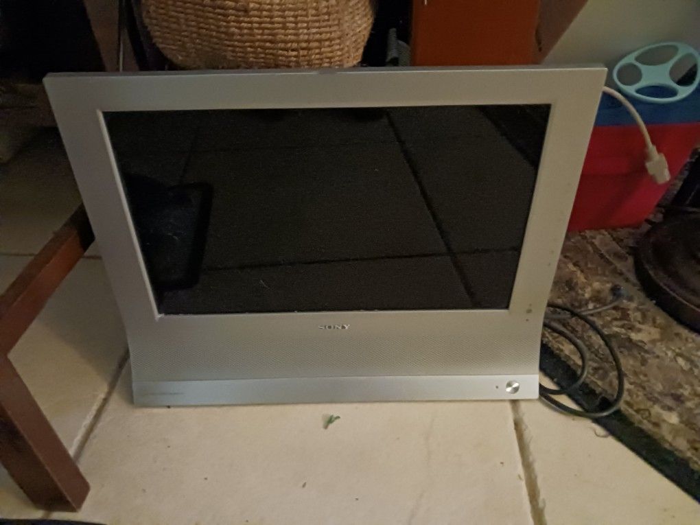 Sony 19 In Good Work Color TV 15 Today Firm Lots Items My Post Go See