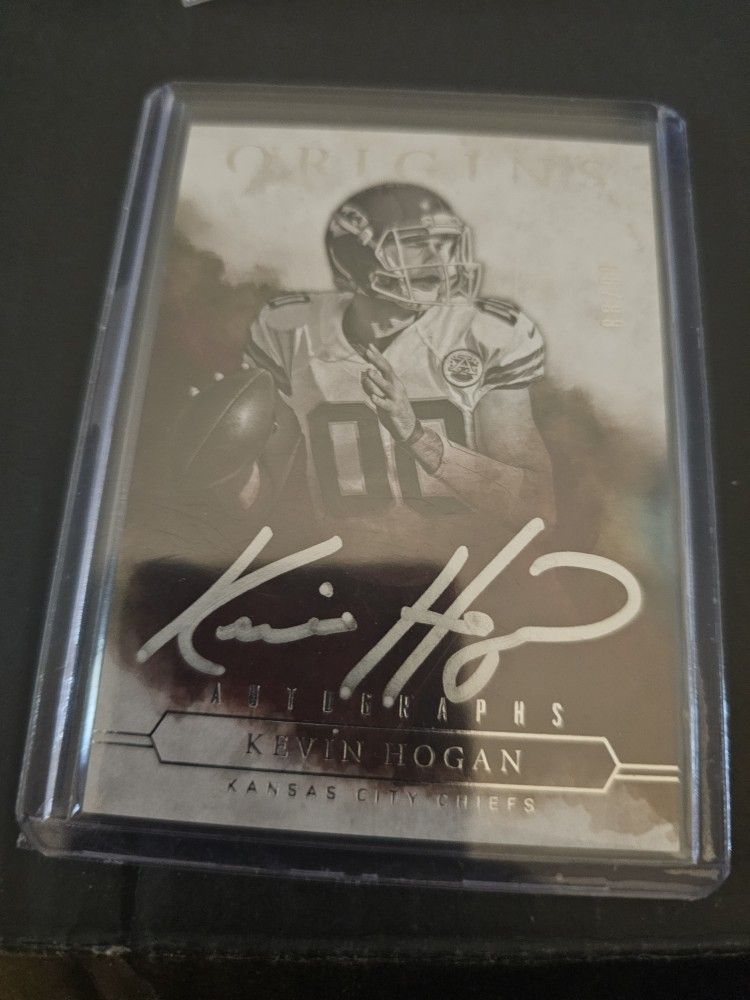 2016 Origins Kevin Hogan Rc Autograph On Card 88/99 Stanford Browns