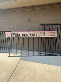All Metal Fence Panels For $250