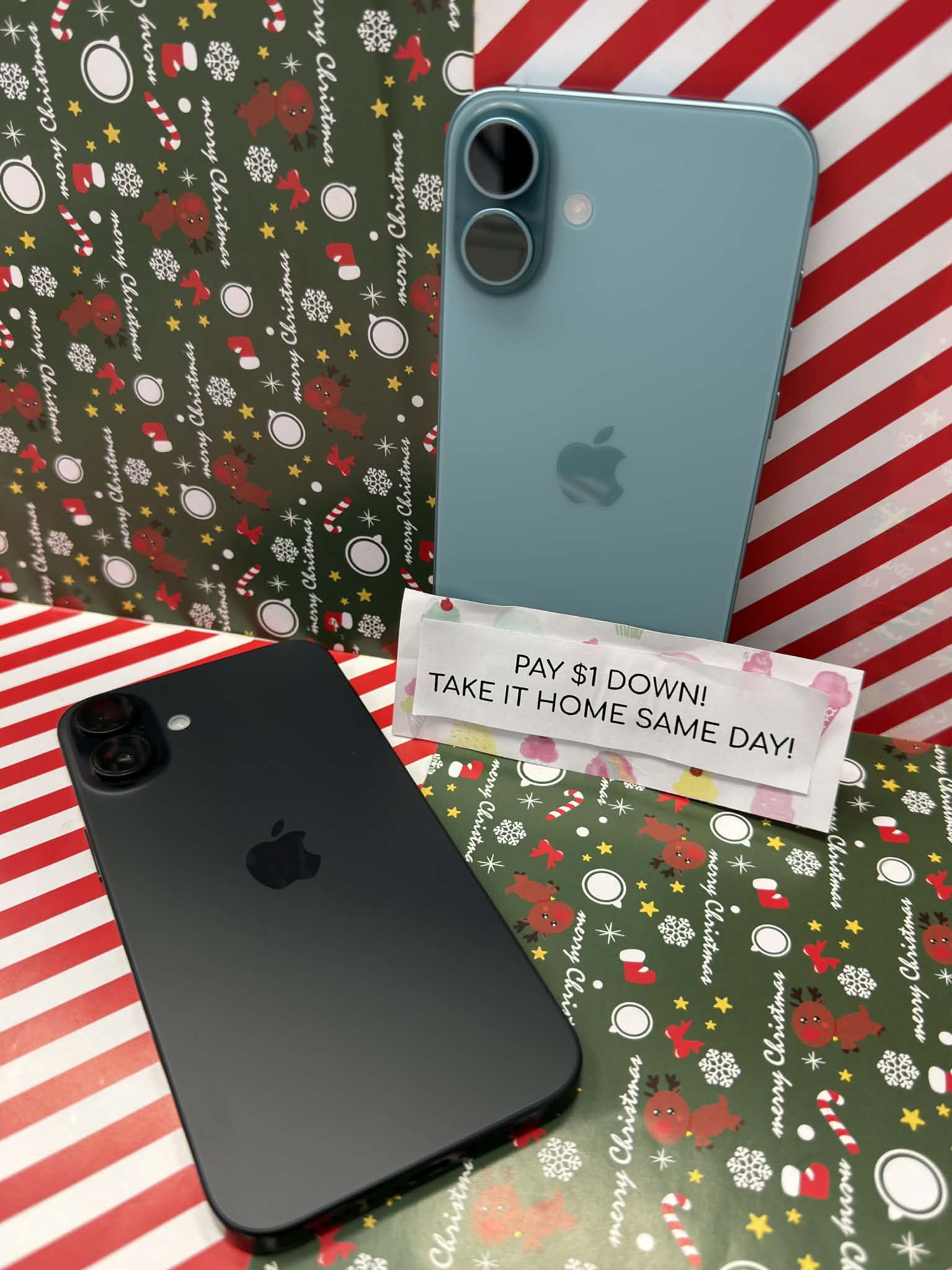 Apple iPhone 16 Plus 5G - Pay $5 DOWN AVAILABLE - NO CREDIT NEEDED