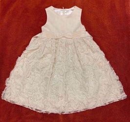Beautiful Dress with Long sleeve bolero cardigan, Size 6