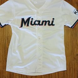 Miami Marlins Jersey. Size Youth Large. Never Worn. Got Right From A Game In Florida