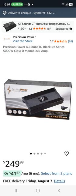 New Precision Power amp 5000 watts ice model
