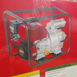 3" intake discharge clear water pump