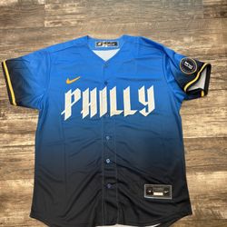 Bryce Harper (sz Below) City Connect Philadelphia Phillies Baseball