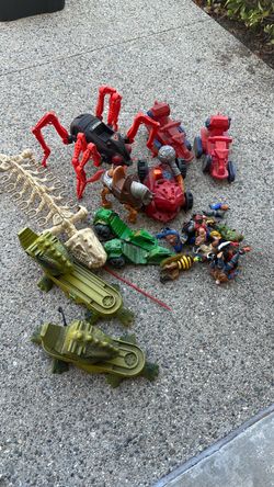 Vintage he-man toys
