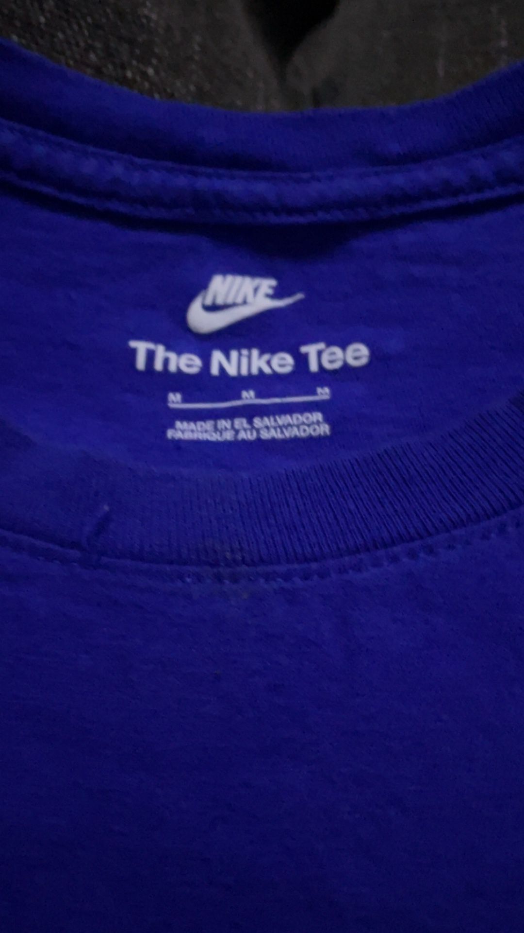 Nike,ColorBlue,Size M