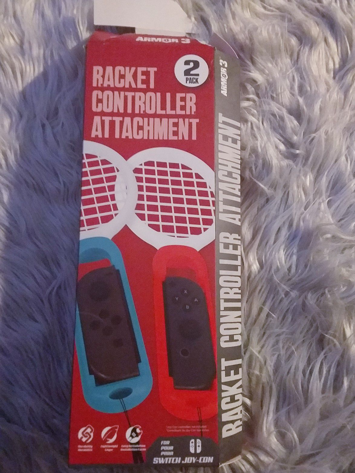 Nintendo switch racket controller attachment