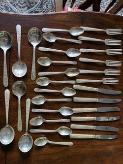 Vintage silverware