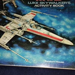 1979 Original Luke Skywalker Activities Book