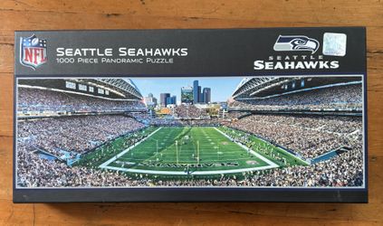 NFL Seattle Seahawks 1000 Piece Panoramic Puzzle