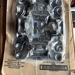 For 2015-2024 Ford F-150 F-250 FORD OEM BoxLink Tie Down Cleats W/ Keys
