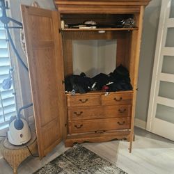 The bedroom furniture