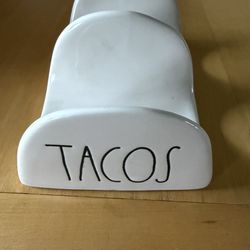 Taco holder Rae Dunn