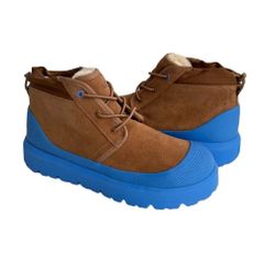 UGG ALL GENDER NEUMEL WEATHER HYBRID CHESTNUT/ BIG SKY MEN US 4/WMNS 6