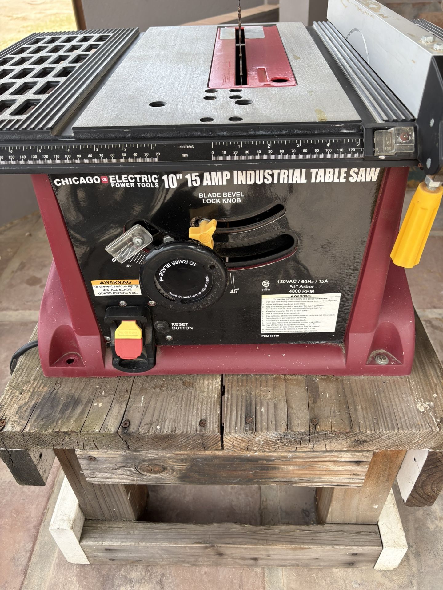 Chicago Radial Saw