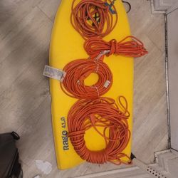 4 Extension Cords Outdoors Heavy Duty.