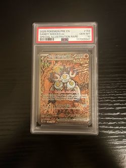 Sandy Shocks SIR PSA Graded GEM MT 10