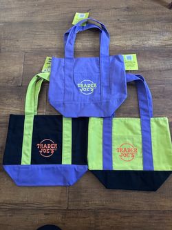 Trick Or Treat Trader Joe’s Canvas Tote Bags