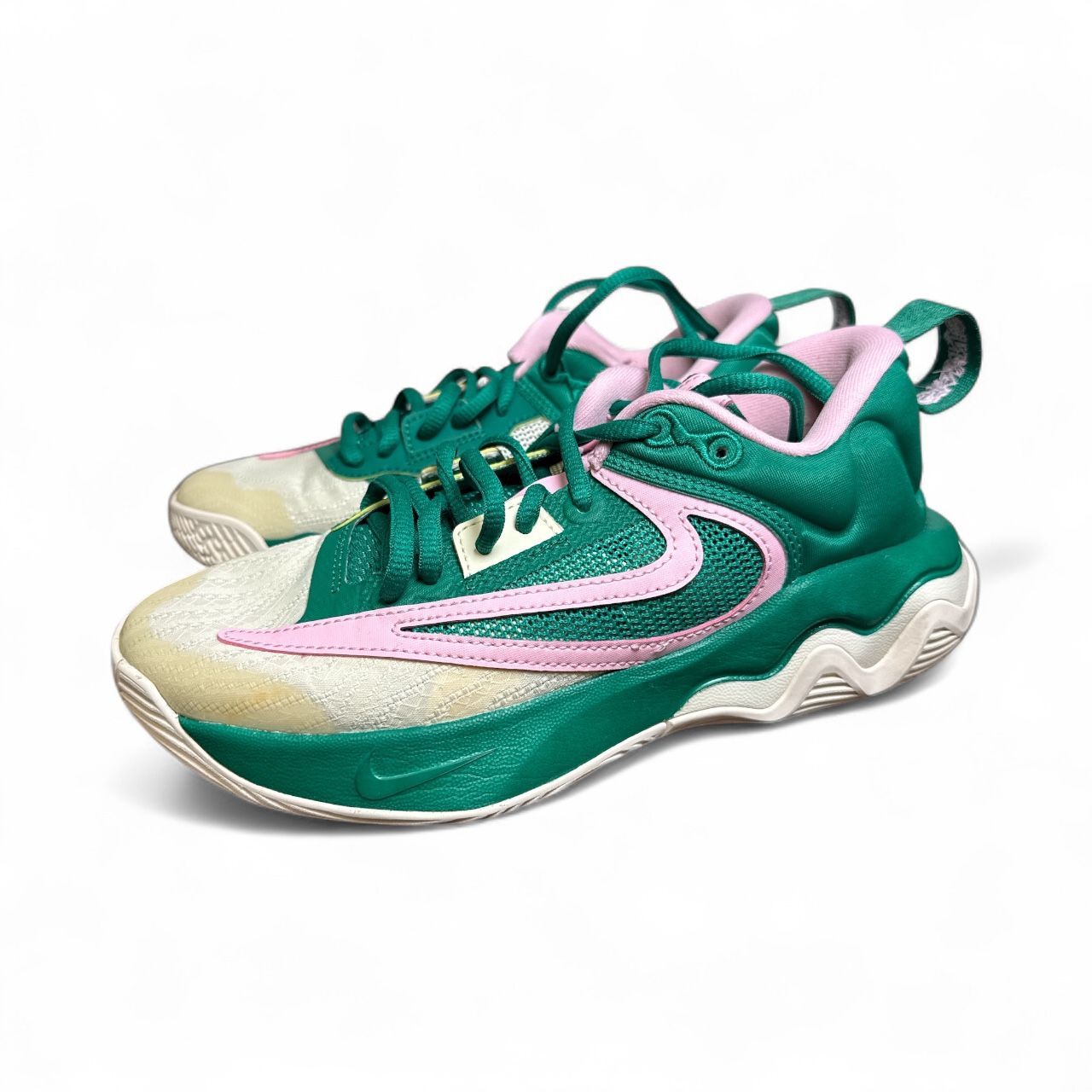 Size 5.5 Nike Giannis Immortality 3 Men's Size 13 Green/Pink Basketball Shoes DZ7533-300 