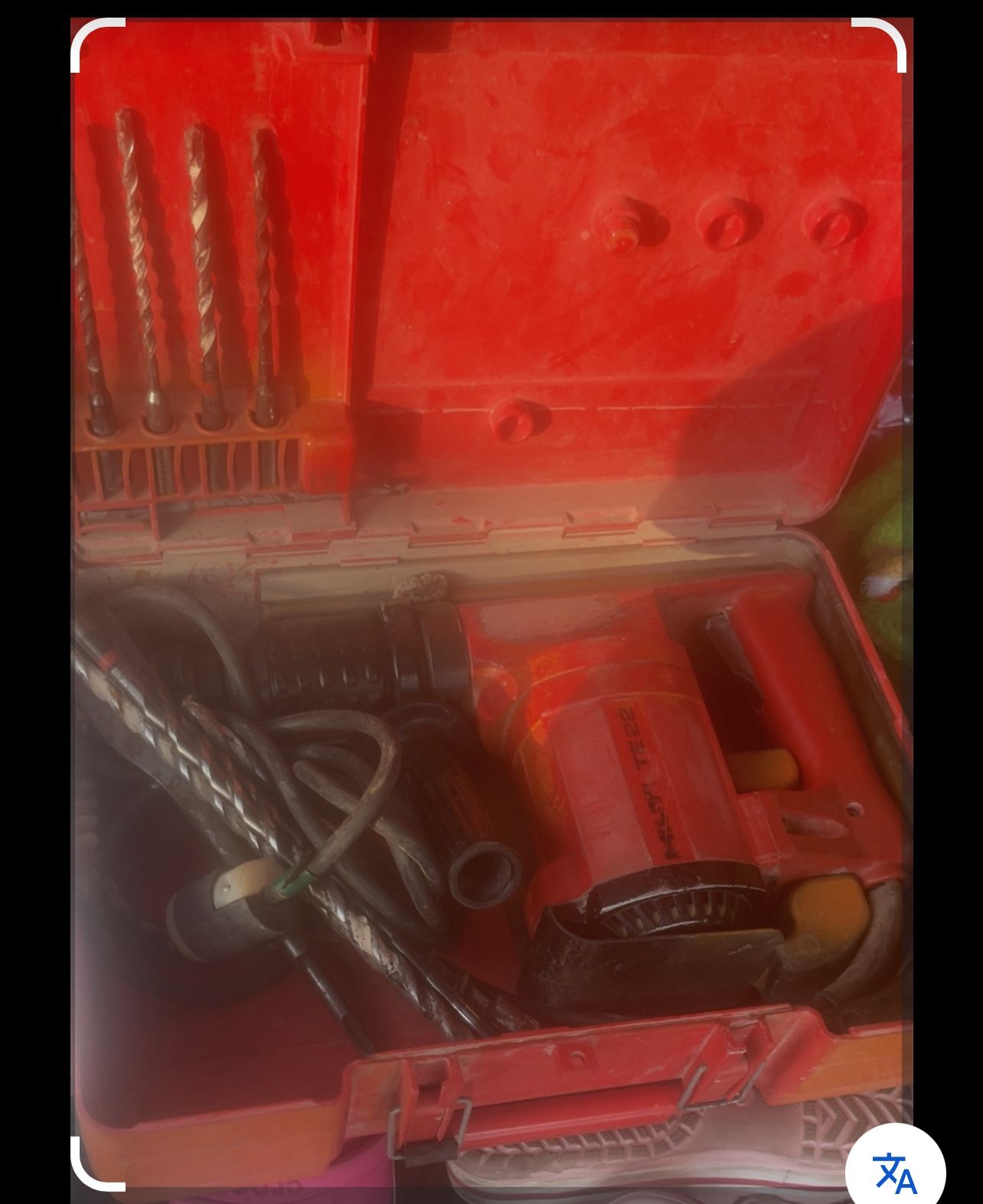 Hilti TE 22 Rotary Hammer Drill