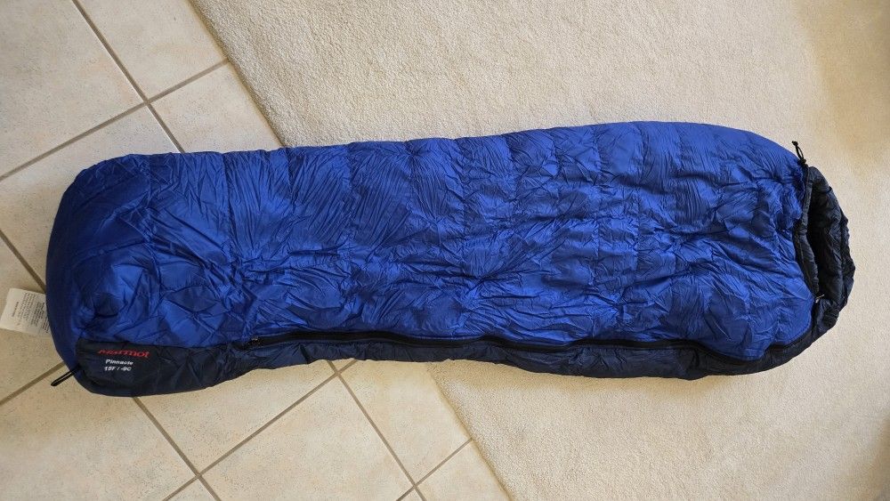 Marmot Pinnacle 15F Sleeping Bag , Like New