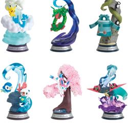 Re-ment Pokemon Swing Vignette Collection 2, Box Product, 6 Types, 6 Pieces, PVC
  FULL SET