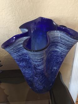 Blue vase