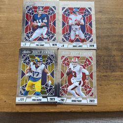 2024 ABSOLUTE LOT OF 4 DRAFT DIAMONDS CARDS