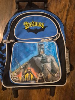 Batman Rolling Backpack Toddler