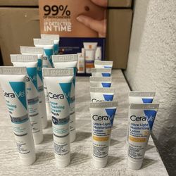 CeraVe 10% Mac Strength Acne Foaming Cleanser And Body Lotions New