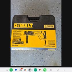 DEWALT SDS Rotary Hammer Drill, Vibration Control Shocks, Corded (D25263K