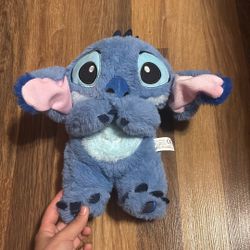 Stitch Plushie With Music And Breath And Also Anti - Stress And Anxiety 