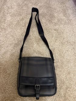 Burberry Small Leather Messenger Bag