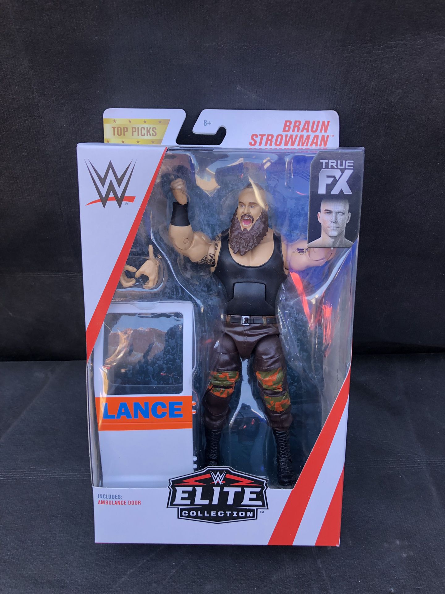 WWE elite collection action figure Braun Strowman