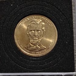 Abraham Lincoln 16th President Gold Dollar 