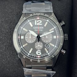 Citizen Men's Eco-Drive Sport Casual Watch Black