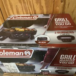 Coleman Road trip tabletop grill