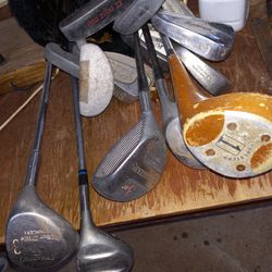 Random Golc Irons And Clubs 