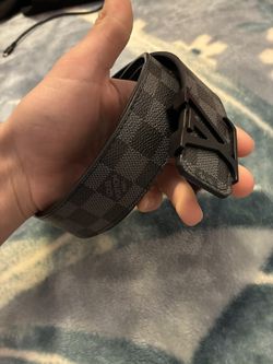 All Black LV Belt