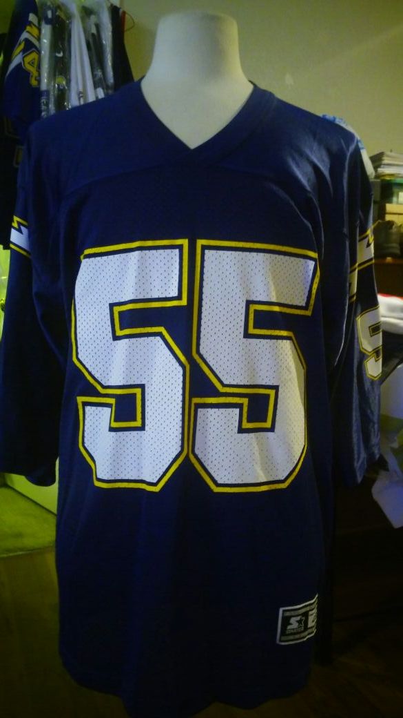 Vintage Junior Seau San Diego Chargers Jersey