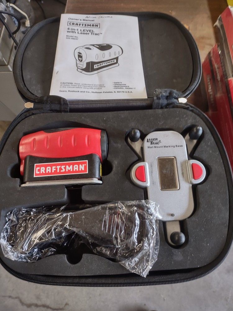 Craftsman Laser Set
