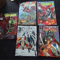 Spawn Comic Books Lot Of 5