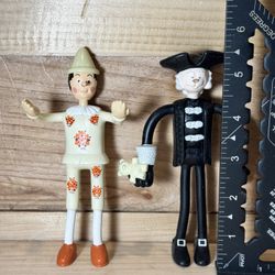 Vintage Mcdonalds Pinocchio Miramax Films 2002 Action Figure Bendable Posable