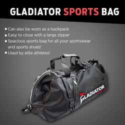 Gladiator Sports Gym Duffel Bag Brand New in Plastic